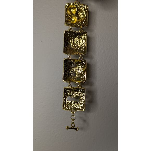 Avant Garde Gold Bracelet - Picture 3 of 5